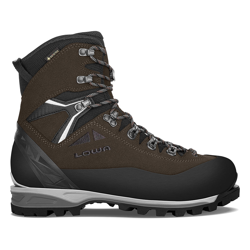 Scarpe Caccia Uomo Lowa Alpine Expert II GTX Marroni Scuro/Nere HEQFCP-147